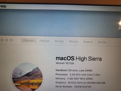 £100 • Buy Apple MacBook MC207B/A A1342 13.3in. - White
