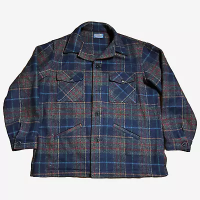 Pendleton Mackinaw Cruiser Wool Field Chore Jacket Work Coat Hunting Flannel • $109.95