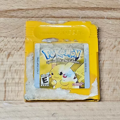 AUTHENTIC Pokemon Yellow Special Pikachu Edition (Nintendo Game Boy)Tested/Saves • $59.99