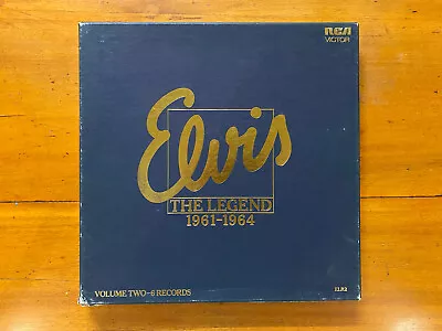 ELVIS PRESLEY - 'The Legend 1961-1964 Volume 2 12  Vinyl 6 X LP Record BOX SET • $139.99