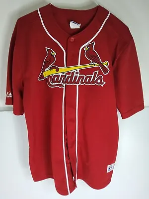 Vintage Authentic Majestic St. Louis Cardinals Albert Pujols #5 Jersey 18/20 • $22.49