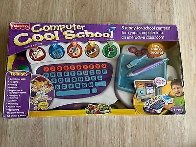 Fisher-Price Computer Cool School Fun-2-Learn Educational Toy New 2008 NEW • $79.95