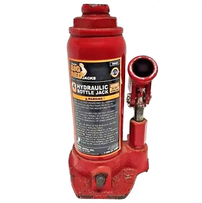 BigRed Torin Hydraulic 4 Ton (8000 Lbs) Bottle Jack With NO HANDLE • $13.88