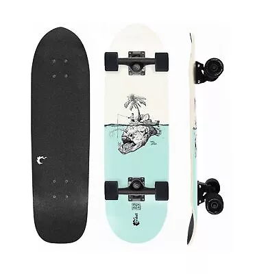 Fireball Mini Cruiser Longboard Skateboard Complete - Fully Assembled & Ready... • $243.63