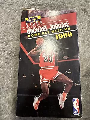 MICHAEL JORDAN Come Fly With Me 1990 VHS Sports Illustrated Video Chicago Bulls • $9.99