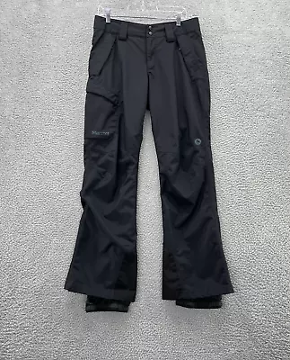 Marmot Mens Pants Black Medium 100% Nylon Cargo Snow Skiing Snowboarding • $42.50