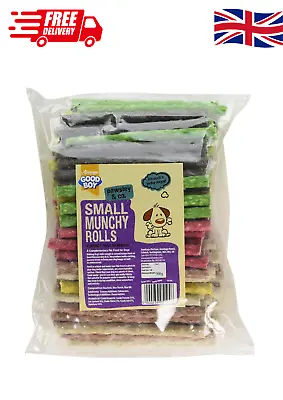 Good Boy - Assorted Small Munchy Rolls - Dog Chews - A Perfect Treat UK • £7.79