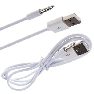3.3FT 3.5mm AUX Audio Plug Jack To USB 2.0 Male Charge Cable Cord For IPodI*WD • $1.47