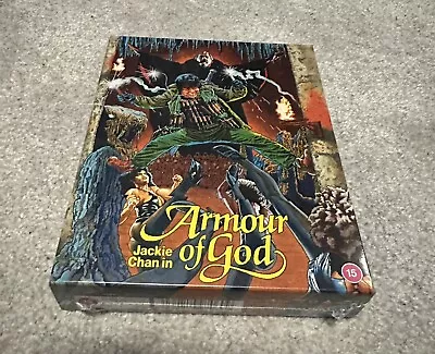 Armour Of God - Deluxe Collector's Edition Jackie Chan 88 Films Blu Ray New • £19.99