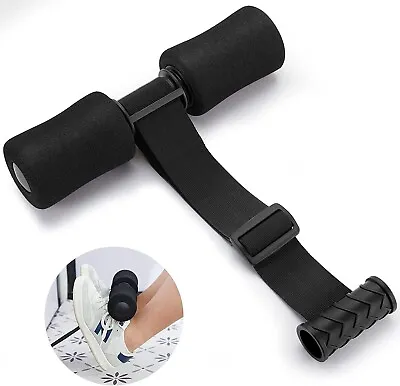 Nordic Hamstring Curl Strap Rated For 200lbs Easy Set Up Spanish Squats Abs • $9.99