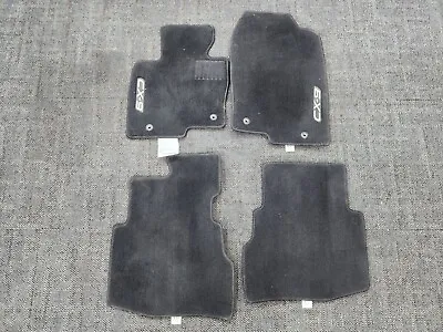 2016 - 2023 Mazda Cx9 Used Oem Black Floor Mats Carpet Liner Set Front Rear • $176