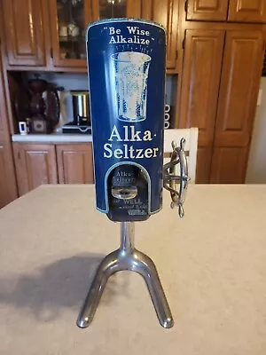 Vintage Alka Seltzer Pharmacy Soda Fountain Grinder Dispenser Machine Rare • $102.50