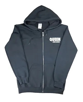 Queen Adam Lambert Jacket Official  Concert Zip Up Hoodie Gildan Size Small Mens • $28.99