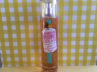 Bath & Body Works Lemon Pomegranate Cream Fragrance Body Mist Spray • $18.95