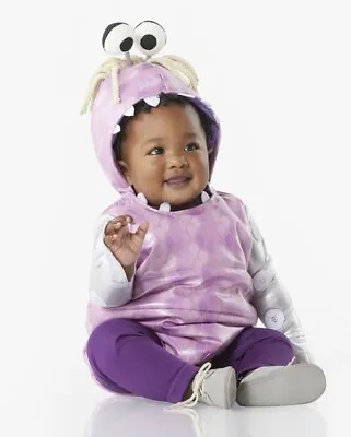 NNWT Pottery Barn Kids Monsters Inc Boo Costume 12-24 Months 2 Pieces • $149