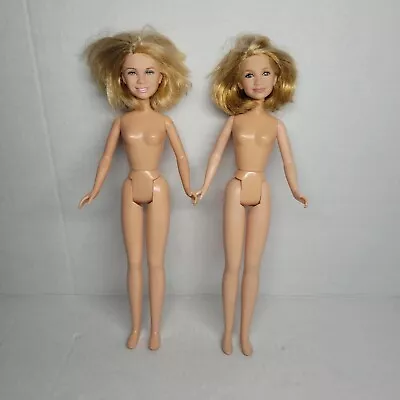 Mary Kate And Ashley Olsen Dolls Nude Lot Of 2 Dolls Mattel 2001 - Lot A • $24.99