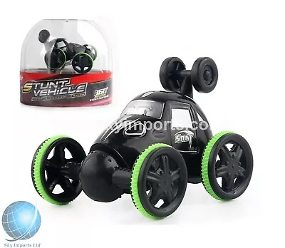 £11.99 • Buy 360° Rotation Black Mini Speed RC Remote Control Micro Racing Cars TURBO CHARGE