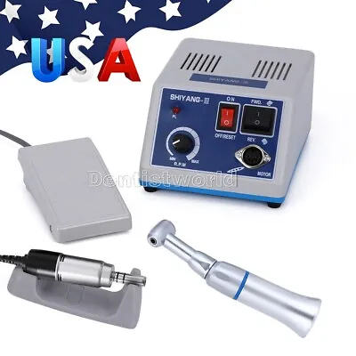 Dental Marathon Electric Micro Motor N3 Polishing E-Type/ NSK Style Contra Angle • $17.75