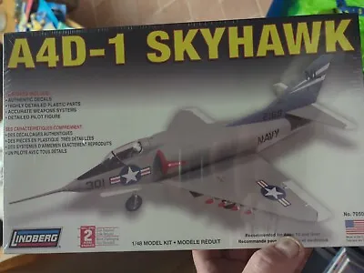 Lindberg A4D-1  Skyhawk 1/48 Model Kit Brand New! • $15.90
