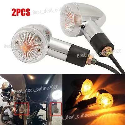 2X Motorcycle Turn Signals Lights For Kawasaki VN Vulcan MeanStreak Nomad 1600 • $16.23