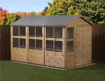 Empire Apex Potting Shed Wooden 6x12 Double Door Wooden 6ft X 12ft • £1150