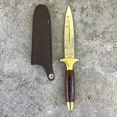 Vintage Vega Jaws 712 Stiletto Tactical Commando Boot / Belt Spear Point Knife • $279.97