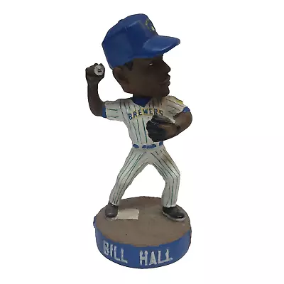 Milwaukee Brewers BILL HALL Mini Bobblehead 4  SGA MLB Kids Angels Red Sox Rare • $9.97