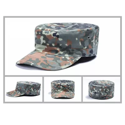 Camouflage Hat Military Style Patrol Hat Fatigue Cap Army Field Hunt Hats L Size • $9.30