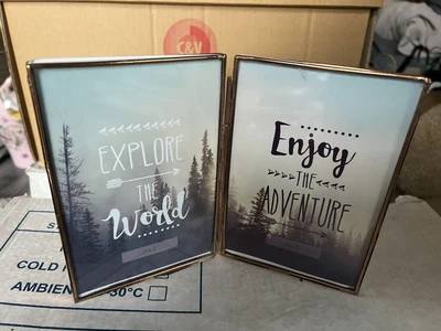 £0.99 • Buy Copper Effect Folding Picture Frame