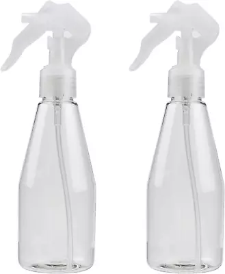 £5.97 • Buy 2pcs Spray Bottles 200ml Plastic Trigger Sprayer Fine Empty Mist Spray Bottle