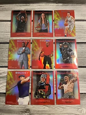 2021 Goodwin Champions Goudey Rookie Red Parallel Lot (22) Michael Jordan Gauff • $1.25