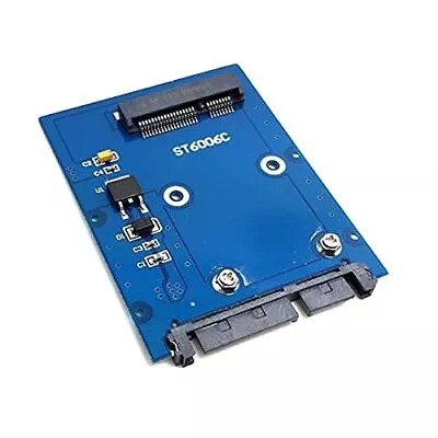 Slim Mini PCI-E MSATA SSD To 2.5  SATA 3.0 22pin HDD Adapter Hard Disk PCBA SATA • $15.95