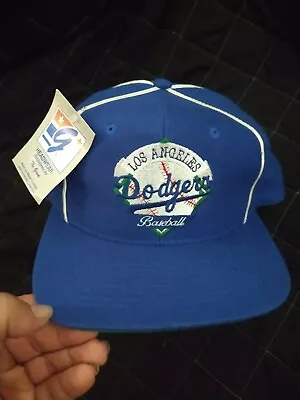 Snapback Hat Vintage 90s The Game LA Dodgers NWT Deadstock Pinwheel DS  • $100