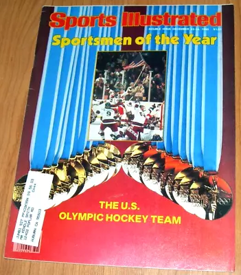 12/22/1980 The US Olympic Hockey Team Sports Illustrated Sportsmen Of The Year • $3