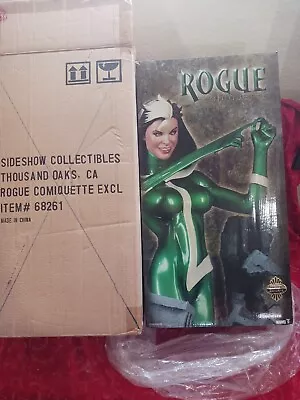 Limited 1500 ROGUE Sideshow COMIQUETTE Statue Adam Hughes Figure X-Men Marvel • $300