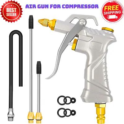 Air For Compressor Air Blow  With Brass Adjustable Air Nozzle Air Tools • $13.99