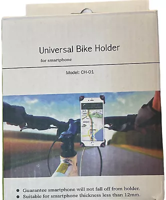 ATV/Bicycle/Bike/Golf Cart Handlebar Mount Holder For Android IPhone Black NEW • $9.50