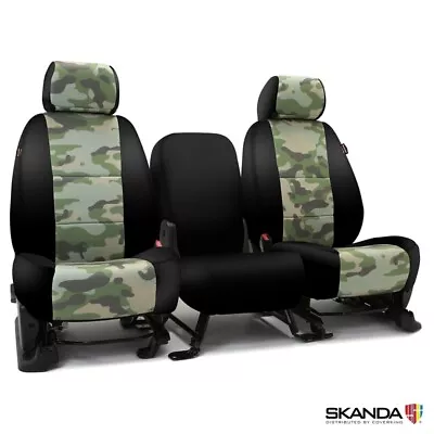 Custom-Fit Neosupreme Seat Covers Traditional Jungle Camo Black Sides Camouflage • $259.99