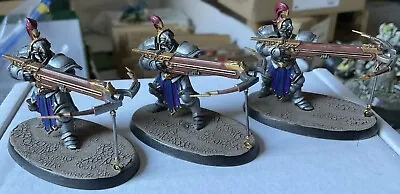 Warhammer AoS Stormcast Eternals - 3x Vanguard Raptors Longstrike Crossbows (R56 • £35.99