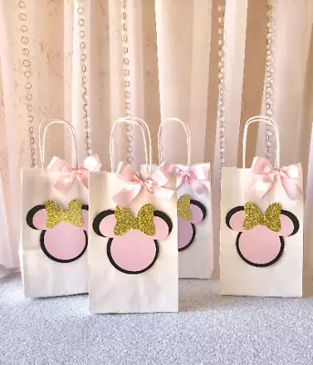 Minnie Party Bags/baby Shower Decor/birthday Party/minnie/baby Shower  • $7.50