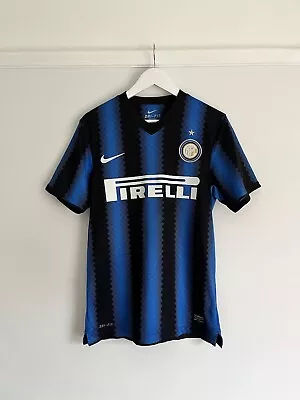Inter Milan 2010/11 Home Football Shirt Men’s S • £50