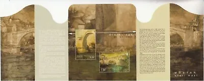 Bosnia 2004 ☀ Reconstruction Of Old Mostar Bridge MSS ☀ MNH ** • $6.50