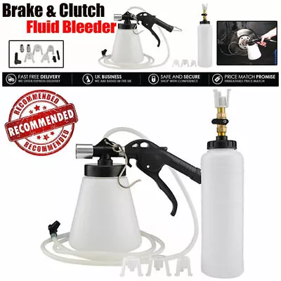 Car Brake Clutch Fluid Change Kit Powered Bleeder Bleeding Pneumatic Vacuum Tool • $23.99