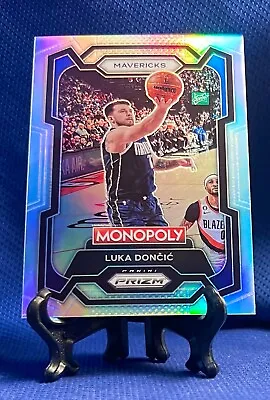 LUKA DONCIC 2023-24 Panini Prizm SP Monopoly Prizm Silver #22 Dallas Mavericks • $9.95