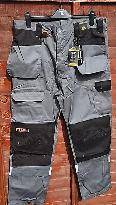 Black Hammer Cargo Style Work Trousers -40 Waist Bnwt • £11.79