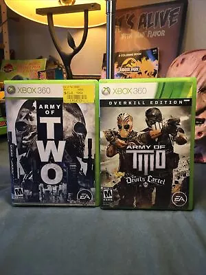 $22 • Buy Xbox 360 - Army Of Two & Devils Cartel, 2 Game Set No Manual For The Original