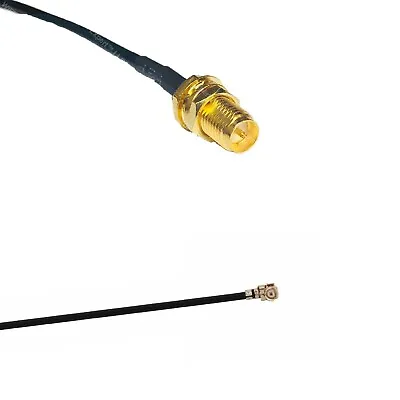 1.37 U.fl IPX To RP-SMA Female Jack (male Pin) Pigtail Cable For WIFI Wireless • $3.74