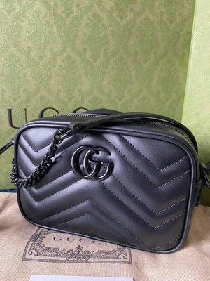 $2130 • Buy Gucci Marmont Mini - Black On Black