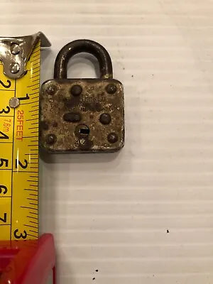 Vintage Antique Master Lock #44 5-a Padlock No Key Milwaukee Wisconsin Md In Usa • $5.99