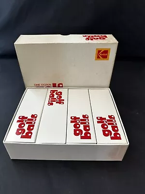 NEW RARE Vintage Kodak Golf Balls 1 Dozen • $34.26